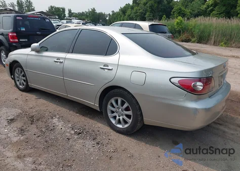 2004 Lexus Es 330 из США, поврежденный, VIN JTHBA30G145000388